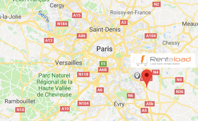 Map paris