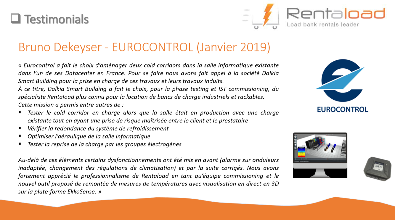 Témoignage clients EUROCONTROL