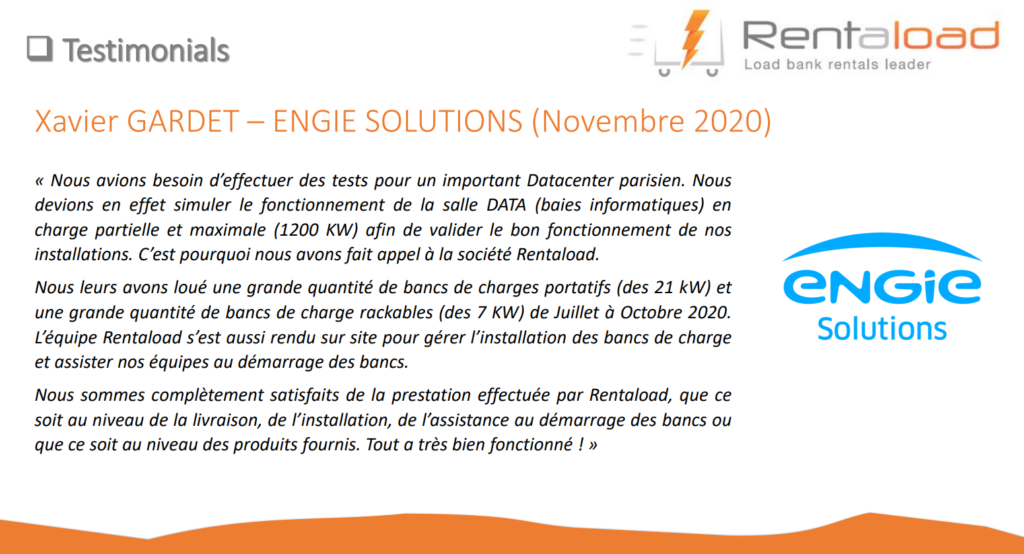 témoignage client rentaload